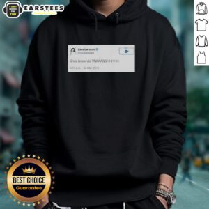 Good Zara Larsson Chris Brown Is Trash Hoodie featuring bold graphics and a stylish design, perfect for casual wear.