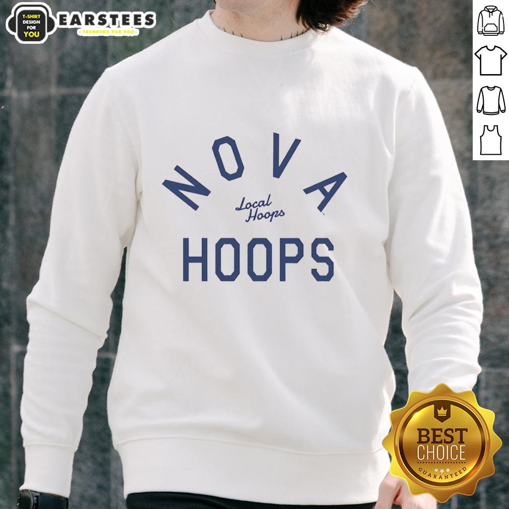 Hot Local Hoops Nova Hoops Sweatshirt in vibrant colors, perfect for basketball fans and casual wear enthusiasts.