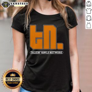 Hot Talkin Vawls Network Ladies Tee in vibrant colors, perfect for casual wear and expressing bold personality.