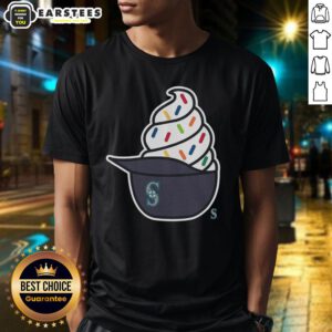 Nice Seattle Mariners ice cream T-shirt featuring a colorful design, perfect for fans and summer outings.