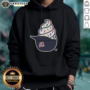 Stylish Nice Washington Nationals Ice Cream Hoodie featuring team logo and vibrant colors, perfect for fans and casual wear.