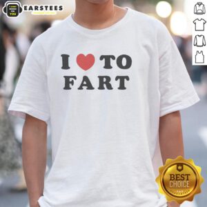 Official I Heart To Fart Raglan T-Shirt featuring a fun graphic design on a stylish raglan cut, perfect for humor lovers.