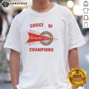 Pretty Schiefer Racing Forged Aluminum Flywheels Clutches T-Shirt featuring vibrant design for motorsport enthusiasts.