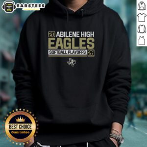 Awesome Abilene High Softball Eagles playoffs 2026 hoodie featuring team colors and logo, perfect for fans.