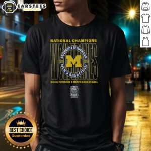 Awesome Michigan Wolverines 2026 NCAA Men's Basketball National Champions T-Shirt featuring vibrant team colors and logo.