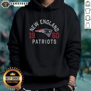 Awesome New England Patriots Heritage Print Hoodie featuring vibrant team colors and logo, perfect for fans and stylish wear.