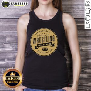 Good International Professional Wrestling Hall of Fame Established 2019 tank top in vibrant colors, perfect for fans.