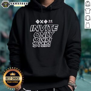 Good Invite Only Zayden Gamble Hoodie in black, featuring stylish logo and comfortable fit, perfect for casual wear.