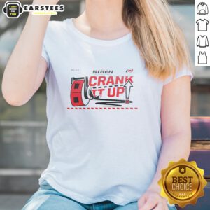 Hot Carolina Hurricanes Crank It Up Ladies Tee featuring bold team graphics and stylish design for passionate fans.