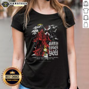Hot Gary Loves You Faith The Unholy Trinity Ladies Tee featuring bold graphics and a stylish design for trendy womens fashion.
