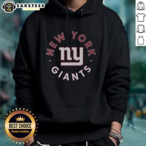 Hot New York Giants Circle Hoodie featuring team colors and logo, perfect for fans showing team spirit.