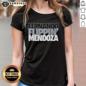 Official Fernando Flippin Mendoza Las Vegas Raiders NFL ladies tee featuring team logo and stylish design.