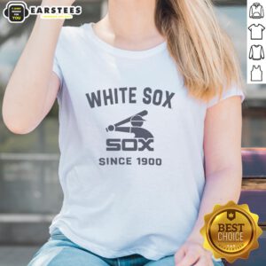 Original Chicago White Sox Cooperstown Duster Ladies Tee featuring vintage design and soft fabric for stylish comfort.