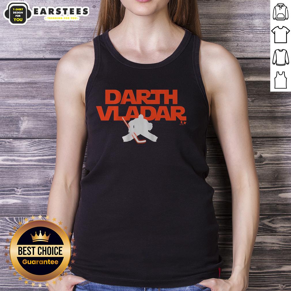 Alt Text: Original Dan Vladar Darth Vladar tank top featuring a bold graphic design, perfect for fans and casual wear.