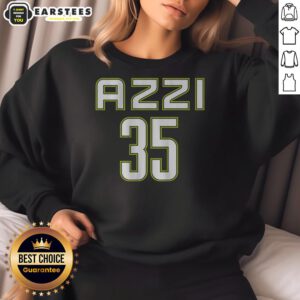 Awesome Azzi Fudd Dal 35 Sweatshirt featuring a stylish design and comfortable fit for fans and athletes.