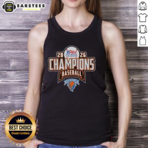 Awesome Bucknell Bison NCAA Patriot League Baseball 2026 champions tank top showcasing team pride and sports apparel.