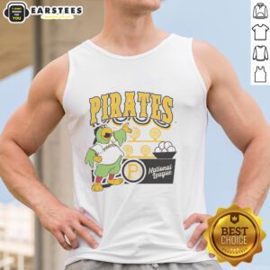 Awesome Mitchell & Ness cream Pittsburgh Pirates Step Back Up tank top featuring team logo and stylish design.