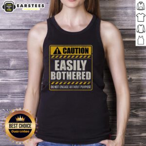 Good Easily Bothered Tank Top in soft fabric, perfect for casual wear and expressing your laid-back attitude.