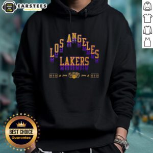 Los Angeles Lakers 2026 Playoffs Game 4 hoodie featuring vibrant team colors and logo, perfect for fans.