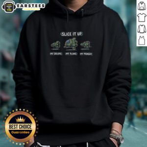 Good My Dreams My Plans My Monday hoodie in a stylish design, perfect for casual wear and motivational fashion.