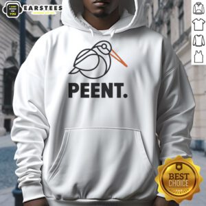 Good Peent Woodcock Logo Hoodie featuring a stylish design for birdwatchers and outdoor enthusiasts.