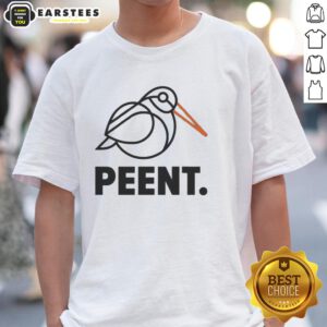 Good Peent Woodcock logo T-shirt featuring a stylish design perfect for birding enthusiasts and outdoor lovers.