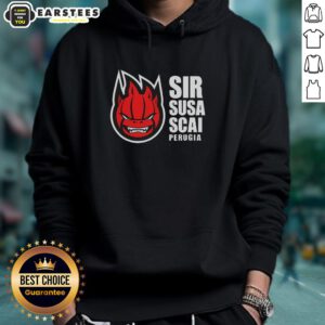 Good Sir Susa Scai Perugia hoodie in stylish design, perfect for cozy casual wear, showcasing unique Perugia-themed graphics.