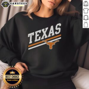 Alt Text: Good Texas Sideline Sweatshirt in navy blue, perfect for game days and casual wear, showcasing Texas pride.
