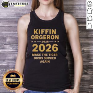 Hot Kiffin Orgeron tank top featuring a bold design, perfect for fans celebrating the Tigers' triumphant season.