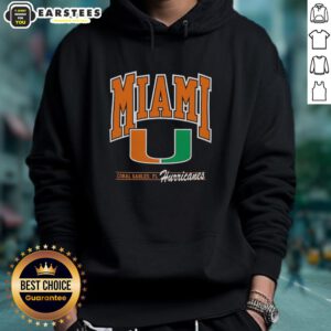Stylish University of Miami Hurricanes hoodie in Coral Gables, FL, featuring bold team colors and logo for fans.