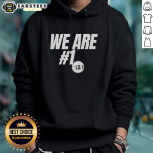 Stylish Hot We Are Hashtag 1 Hoodie displayed on a mannequin, perfect for casual wear and trendy outfits.