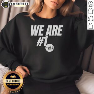Hot We Are Hashtag 1 Sweatshirt in vibrant colors, perfect for casual wear and showcasing your unique style.