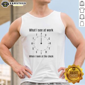 Nice tank top featuring 'Fuck Time' design, perfect for expressing your work frustrations. Trendy and casual wear.