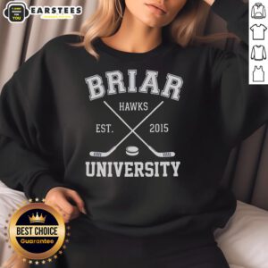 Official Briar University Est 2015 Di Laurentis 66 Sweatshirt in navy blue, featuring logo and stylish design.