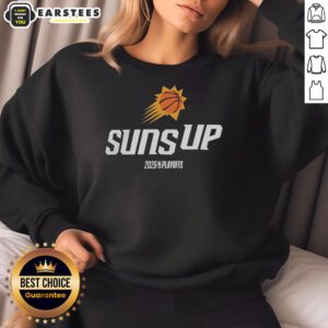 Vintage Original Phoenix Suns 2026 NBA Playoffs sweatshirt featuring classic design and team colors for fans.