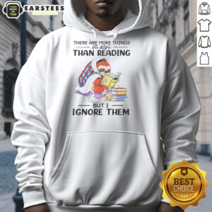 Premium Sloth Bookworm hoodie featuring a sloth and the quote about life and reading, perfect for book lovers.