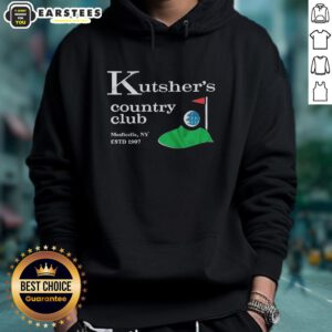 Vintage hoodie featuring the Top Kutsher's Country Club logo, established 1907, Monticello, New York. Perfect for nostalgia!