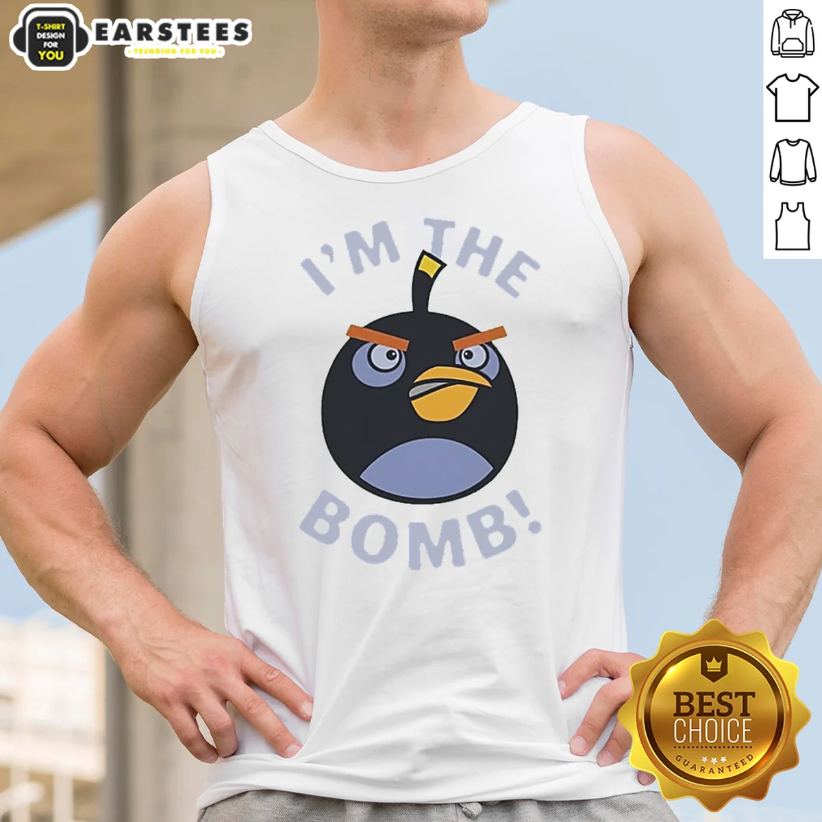Awesome Angry Birds Im The Bomb Tank Top Awesome Angry Birds Im The Bomb Tank Top
