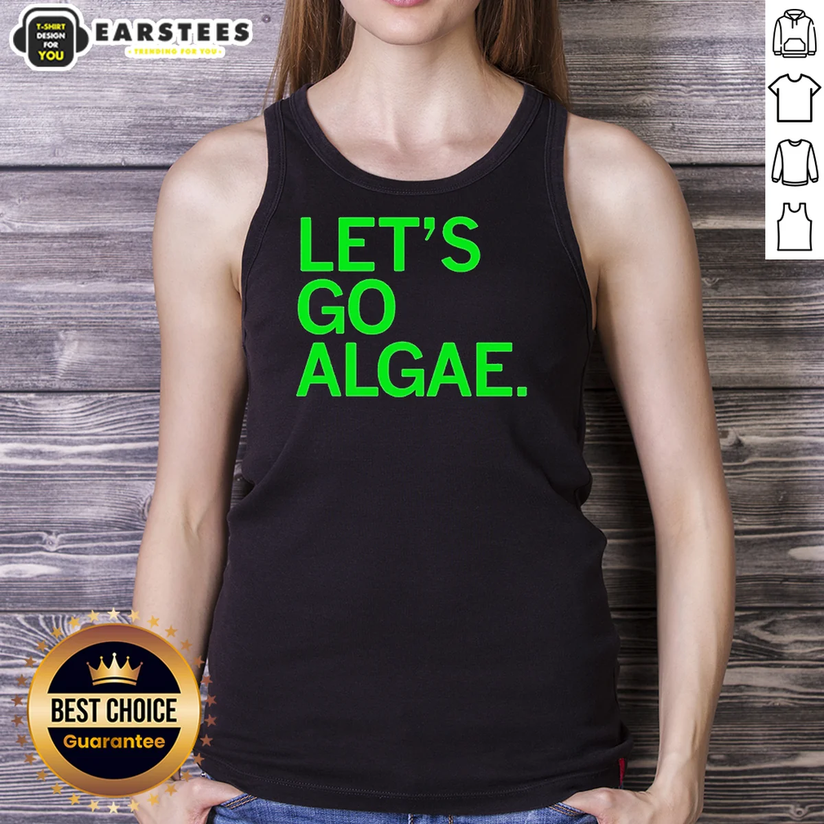 Awesome Let'S Go Algae Tank Top Awesome Let'S Go Algae Tank Top