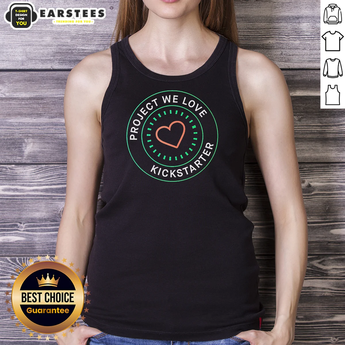 Awesome Project We Love Kickstarter Tank Top Awesome Project We Love Kickstarter Tank Top