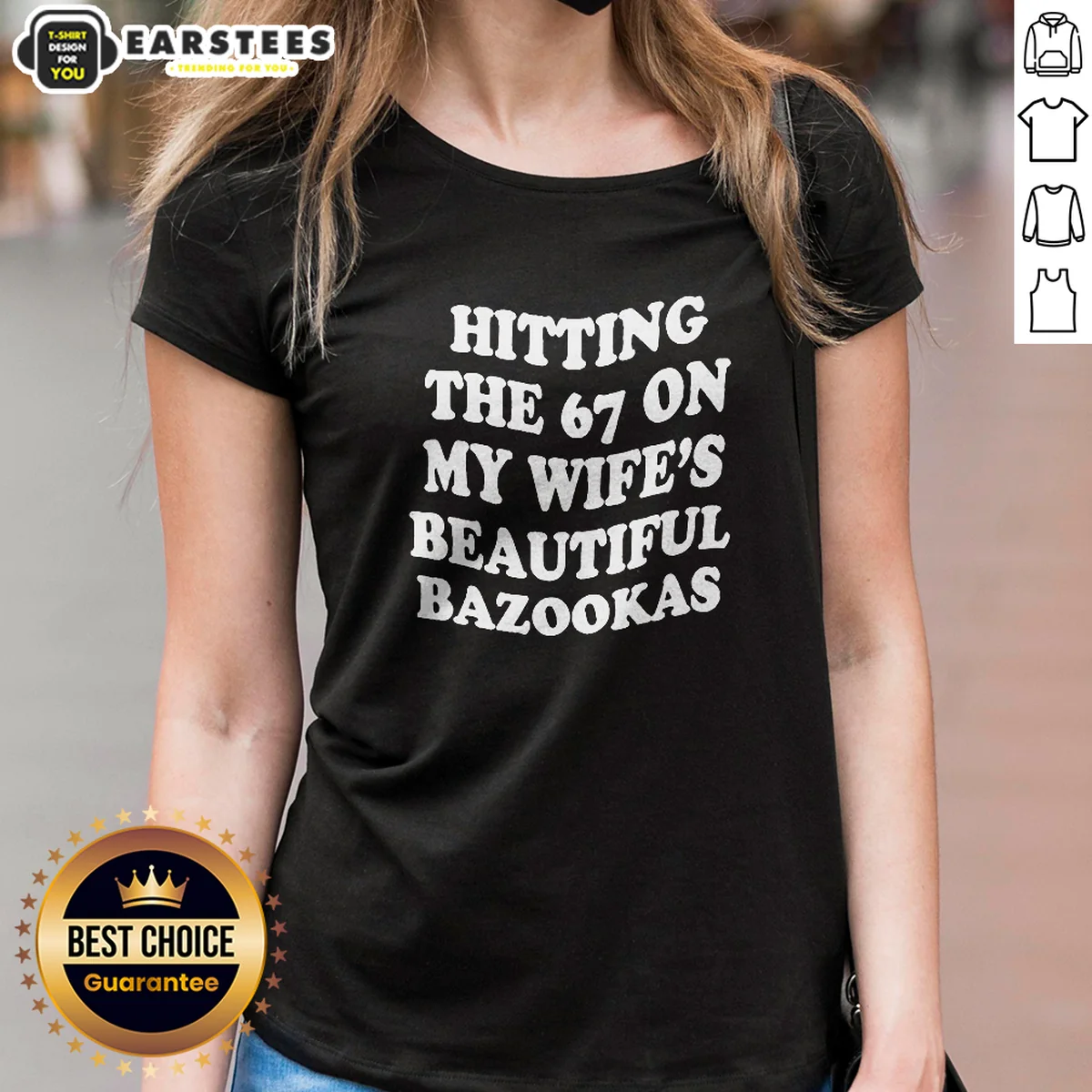 Funny Hitting The 67 On My Ladies Shirt Funny Hitting The 67 On My Ladies Shirt