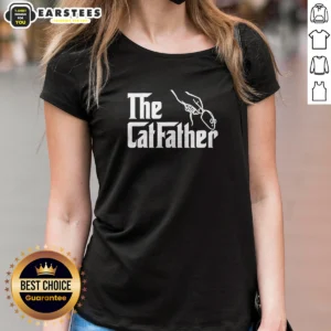 Funny The Catfather Parody Ladies Shirt