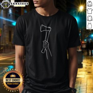 Good Holding Knight And Axe Sophie Of Dundee shirt featuring a detailed knight and axe graphic on a comfortable cotton tee