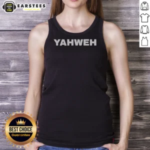 Good Yahweh Minimalist Logo Tank Top