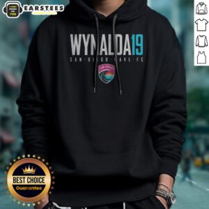 Hot San Diego Wave FC Wynalda 19 San Diego Wave FC Soccer Team hoodie featuring team colors and logo