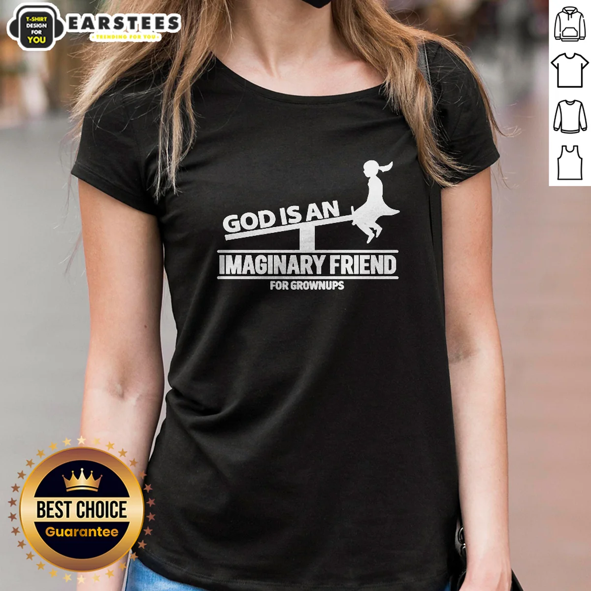 Official God Is An Imaginary Friend Ladies Shirt Official God Is An Imaginary Friend Ladies Shirt