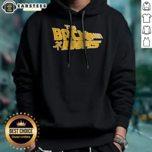 Official The Back Rooms Hoodie in black with front pocket and adjustable drawstring hood