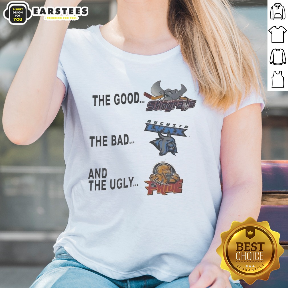 Official The Good The Bad And The Ugly Shirt on Ladies Shirt Official The Good The Bad And The Ugly Shirt shown as a ladies shirt preview