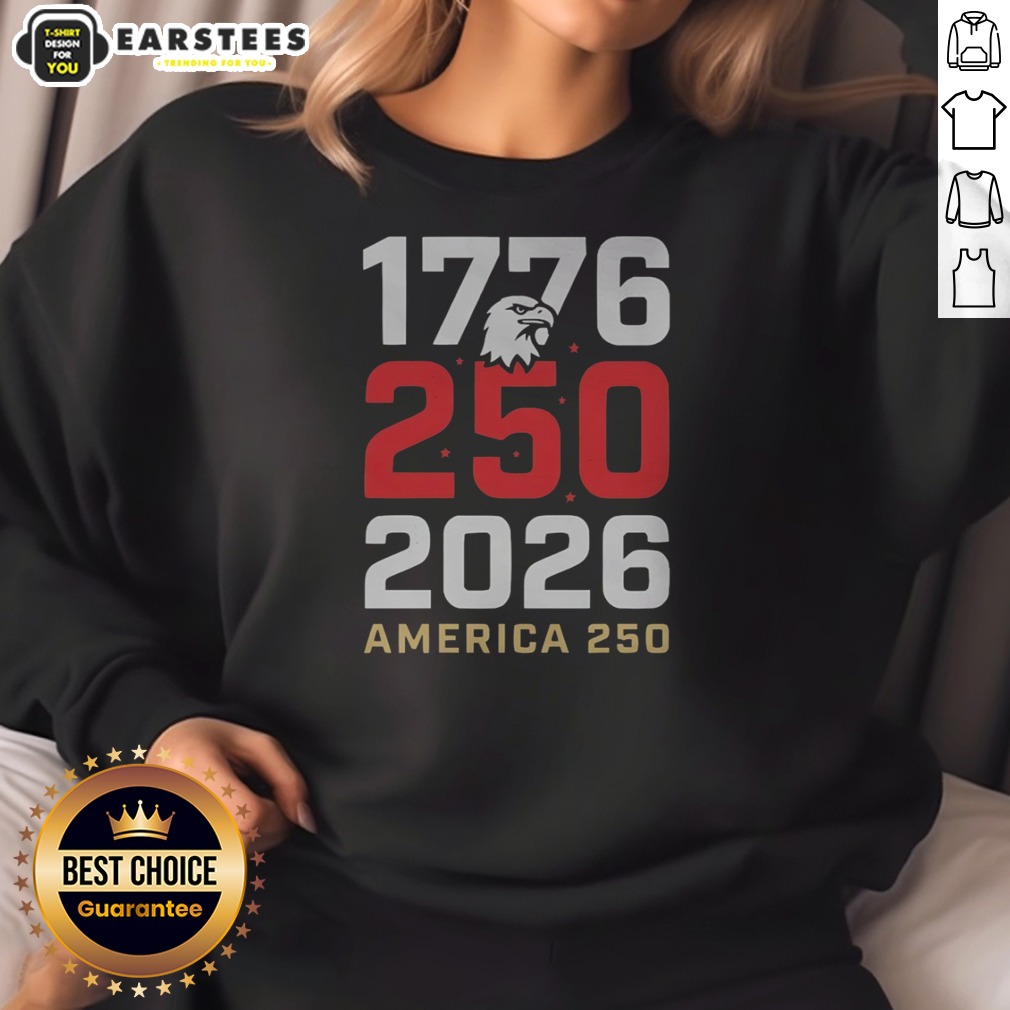 Original 1776 250 2026 America 250 Eagle Shirt - Image 3
