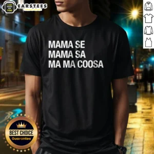 Original Mama Se Mama Sa Ma Ma Coosa shirt featuring bold text on a comfortable cotton tee